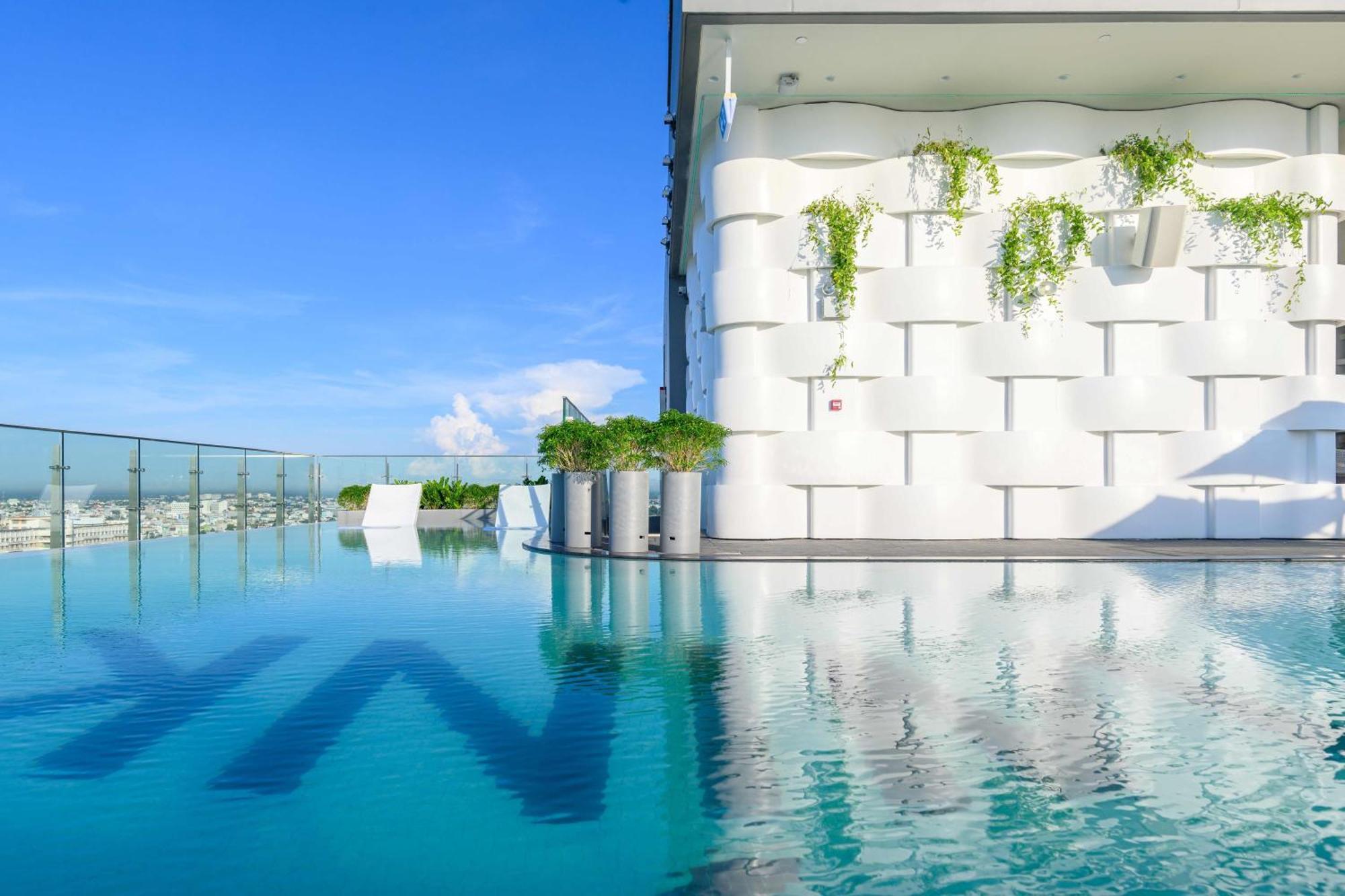 Wink Hotel Can Tho Ninh Kieu Wharf - 24Hrs Stay & Rooftop Pool Bar Kültér fotó